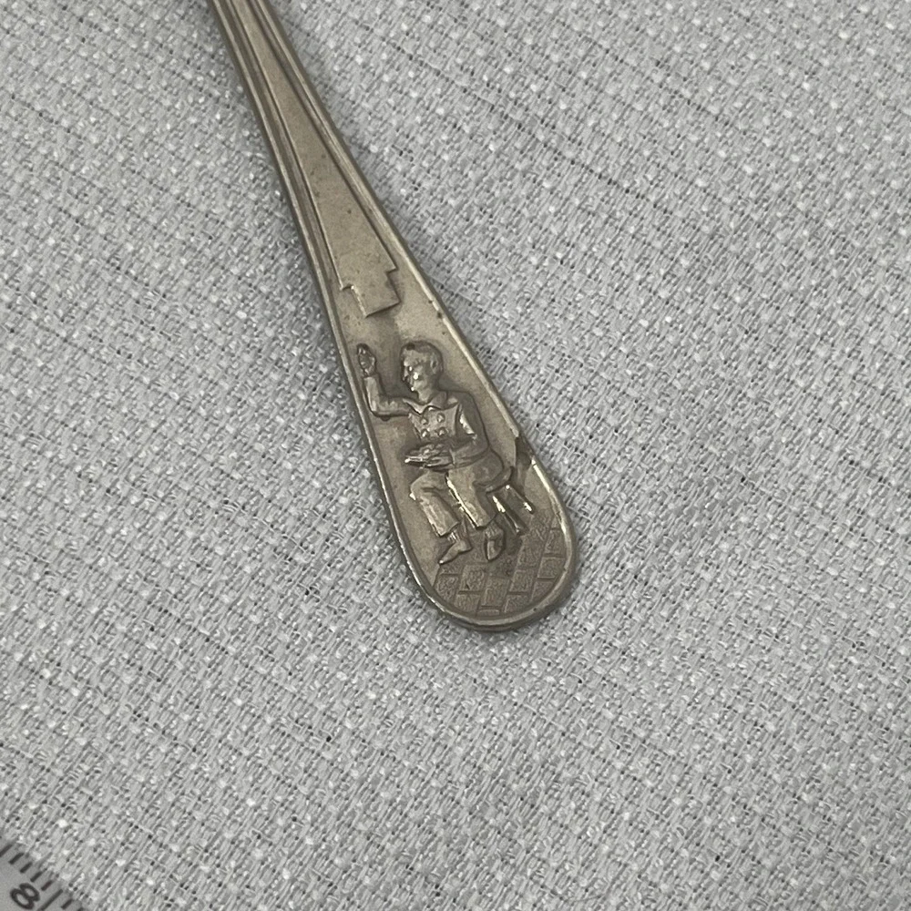 Vintage Little Jack Horner Rustless Nickel Silver Sheffield England Fork M.B.LTD